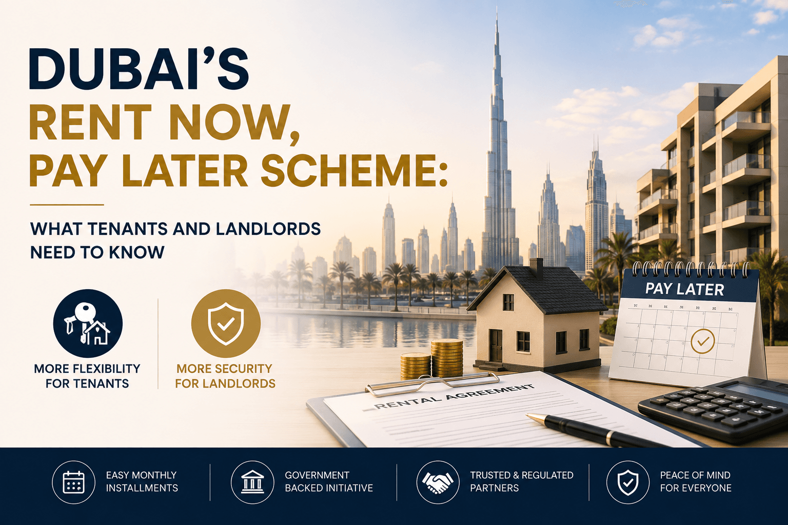 Dubai's Rent Now, Pay Later Scheme: A Complete Guide